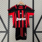 Camiseta AC Milan Primera Equipación Retro Niño 2006 2007 Camiseta AC Milan Primera Equipación Retro Niño 2006 2007