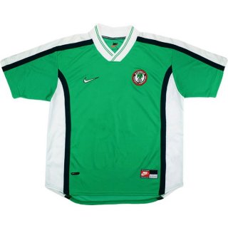 Primera Equipación Tailandia Camiseta Nigeria Retro 1998 Verde Primera Equipación Tailandia Camiseta Nigeria Retro 1998 Verde