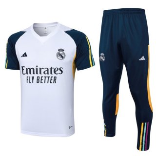 Tailandia Camiseta Real Madrid Conjunto Completo 2024 Blanco Tailandia Camiseta Real Madrid Conjunto Completo 2024 Blanco