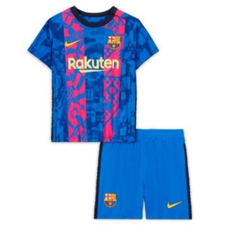 Tercera Equipación Camiseta Barcelona Niño 2021/2022 Tercera Equipación Camiseta Barcelona Niño 2021/2022