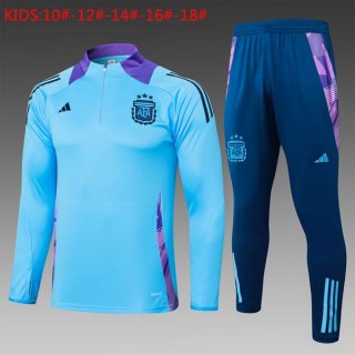 Niños Sudadera De Training Argentina 2024/2025 Azul 3 Niños Sudadera De Training Argentina 2024/2025 Azul 3