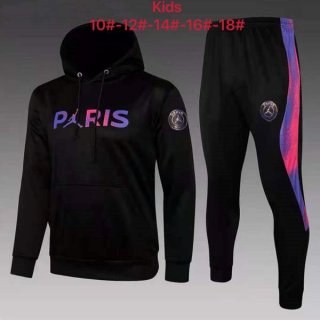 Niños Chandal Con Capucha Paris Saint Germain 2022 Negro Rosa 1 Niños Chandal Con Capucha Paris Saint Germain 2022 Negro Rosa 1