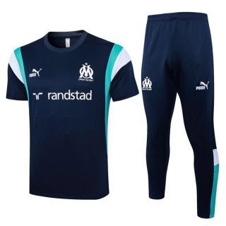 Tailandia Camiseta Marsella Conjunto Completo 2024 Azul 2 Tailandia Camiseta Marsella Conjunto Completo 2024 Azul 2