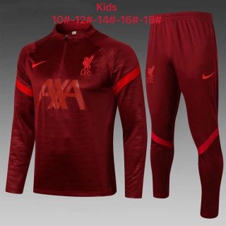 Niños Chandal Liverpool 2022 Rojo Niños Chandal Liverpool 2022 Rojo