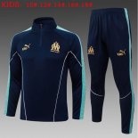 Ninos Sudadera De Training Marsella 2026/2027 Azul 3 Ninos Sudadera De Training Marsella 2026/2027 Azul 3