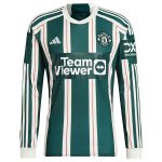 Tailandia Camiseta Manchester United Segunda Equipación ML 2023/2024 Tailandia Camiseta Manchester United Segunda Equipación ML 2023/2024