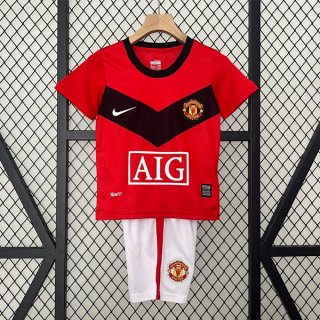 Camiseta Manchester United Primera Equipación Retro Niño 2009 2010 Camiseta Manchester United Primera Equipación Retro Niño 2009 2010