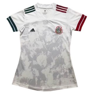 Segunda Equipación Camiseta México Mujer 2020 Blanco Segunda Equipación Camiseta México Mujer 2020 Blanco