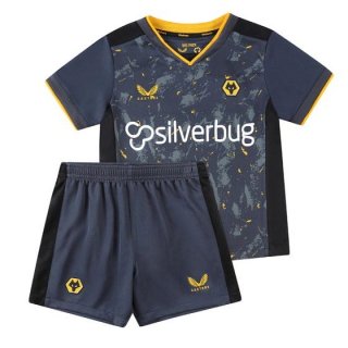 Segunda Equipación Camiseta Wolves Niño 2021/2022 Segunda Equipación Camiseta Wolves Niño 2021/2022