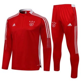 Sudadera De Training Ajax 2022 Rojo Sudadera De Training Ajax 2022 Rojo