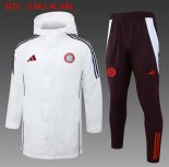 Abrigo Bayern Munich Conjunto Completo 2024/2025 Blanco