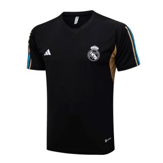 Camiseta Entrenamiento Real Madrid 2024 Negro Camiseta Entrenamiento Real Madrid 2024 Negro
