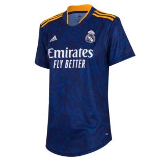 Segunda Equipación Camiseta Real Madrid Mujer 2021/2022 Segunda Equipación Camiseta Real Madrid Mujer 2021/2022