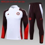 Niños Sudadera De Training Bayern Munich 2024/2025 Blanco Purpura Niños Sudadera De Training Bayern Munich 2024/2025 Blanco Purpura