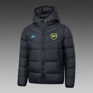 Abrigo Plumón Arsenal 2024/2025 Negro Abrigo Plumón Arsenal 2024/2025 Negro