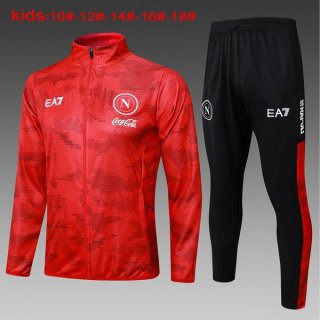 Ninos Chandal Napoli 2024/2025 Rojo Ninos Chandal Napoli 2024/2025 Rojo
