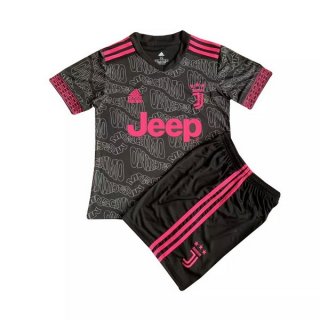 Camiseta Juventus Especial Niño 2021/2022 Negro Rosa Camiseta Juventus Especial Niño 2021/2022 Negro Rosa