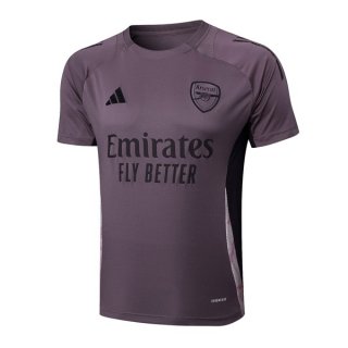 Camiseta Entrenamiento Arsenal 2025/2026 Purpura Gris Camiseta Entrenamiento Arsenal 2025/2026 Purpura Gris