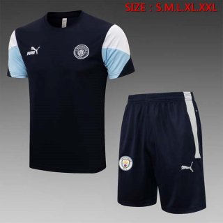 Camiseta Entrenamiento Manchester City Conjunto Completo 2022 Negro Camiseta Entrenamiento Manchester City Conjunto Completo 2022 Negro