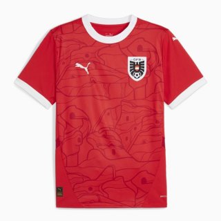 Tailandia Camiseta Austria Primera Equipación 2024 Tailandia Camiseta Austria Primera Equipación 2024