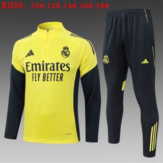 Ninos Sudadera De Training Real Madrid 2025/2026 Amarillo 5 Ninos Sudadera De Training Real Madrid 2025/2026 Amarillo 5