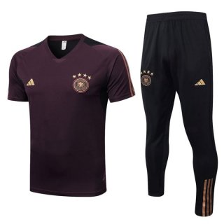 Entrenamiento Alemania Conjunto Completo 2022/2023 Rojo Negro Entrenamiento Alemania Conjunto Completo 2022/2023 Rojo Negro