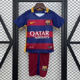 Camiseta Barcelona Primera Equipación Niño Retro 2015-2016 Camiseta Barcelona Primera Equipación Niño Retro 2015-2016