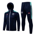 Chandal Con Capucha Arsenal 2022 Azul Chandal Con Capucha Arsenal 2022 Azul