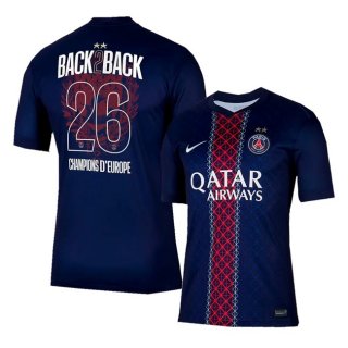 Tailandia Camiseta PSG Primera Equipación 2 Star Back To Back 2025-2026