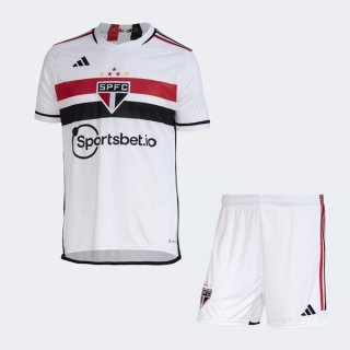 Camiseta Sao Paulo Primera Equipación Niño 2023/2024 Camiseta Sao Paulo Primera Equipación Niño 2023/2024