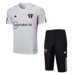 Camiseta Entrenamiento Sao Paulo Conjunto Completo 2023/2024 Blanco Camiseta Entrenamiento Sao Paulo Conjunto Completo 2023/2024 Blanco