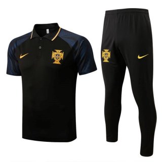 Polo Portugal Conjunto Completo 2022/2023 Negro Polo Portugal Conjunto Completo 2022/2023 Negro