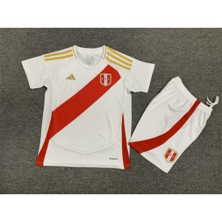 Camiseta Perú Primera Equipación Niño 2024/2025 Camiseta Perú Primera Equipación Niño 2024/2025