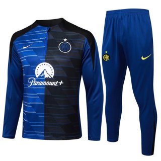 Sudadera De Training Inter Milan 2024/2025 Azul Sudadera De Training Inter Milan 2024/2025 Azul