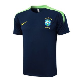 Camiseta Entrenamiento Brasil 2024/2025 Azul Verde Camiseta Entrenamiento Brasil 2024/2025 Azul Verde
