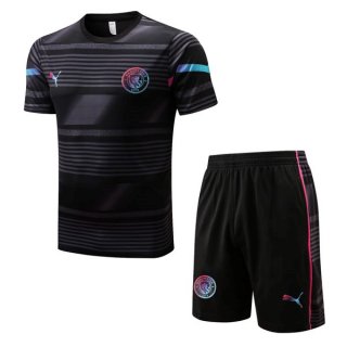 Camiseta Entrenamiento Manchester City Conjunto Completo 2022/2023 Gris Camiseta Entrenamiento Manchester City Conjunto Completo 2022/2023 Gris