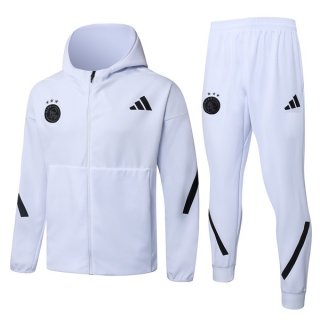 Chandal Con Capucha Ajax 2026/2027 Blanco