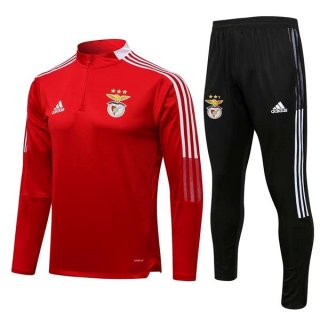 Sudadera De Training Benfica 2022 Rojo Negro Sudadera De Training Benfica 2022 Rojo Negro