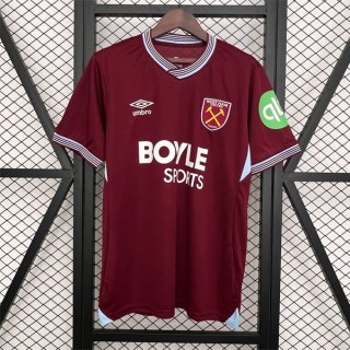 Tailandia Camiseta West Ham United Primera Equipación 2025/2026