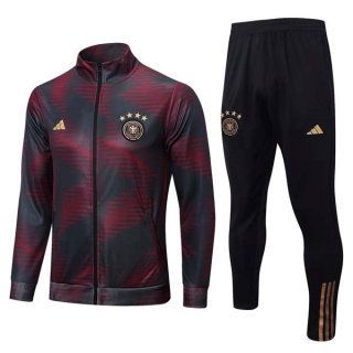 Chandal Alemania 2022/2023 Rojo Negro Chandal Alemania 2022/2023 Rojo Negro