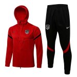 Chandal Con Capucha Atletico Madrid 2022 Rojo Chandal Con Capucha Atletico Madrid 2022 Rojo