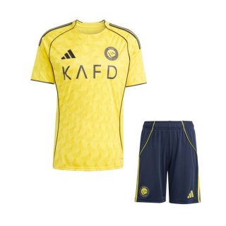 Camiseta Al-Nassr FC Primera Equipación Niño 2025/2026