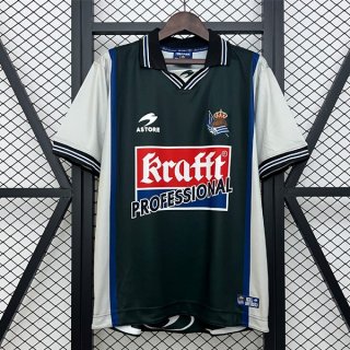 Tailandia Camiseta Real Sociedad Segunda Equipación Retro 2000-2002 Tailandia Camiseta Real Sociedad Segunda Equipación Retro 2000-2002