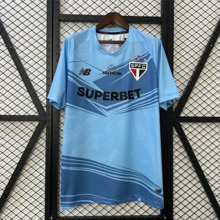 Tailandia Camiseta Sao Paulo Pre-Match 2025/2026 Azul Tailandia Camiseta Sao Paulo Pre-Match 2025/2026 Azul