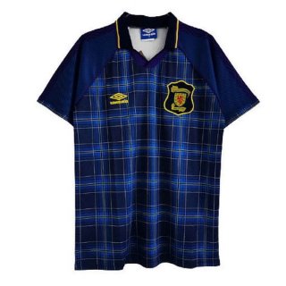 Primera Equipación Tailandia Camiseta Escocia Retro 1994 1996 Azul Primera Equipación Tailandia Camiseta Escocia Retro 1994 1996 Azul