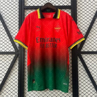 Tailandia Camiseta AC Milan Co-Branded Edition 2025/2026 Rojo Tailandia Camiseta AC Milan Co-Branded Edition 2025/2026 Rojo