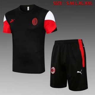 Camiseta Entrenamiento AC Milan Conjunto Completo 2022 Negro Camiseta Entrenamiento AC Milan Conjunto Completo 2022 Negro