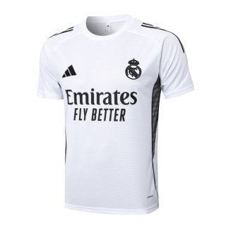 Camiseta Entrenamiento Real Madrid 2025/2026 Blanco 3 Camiseta Entrenamiento Real Madrid 2025/2026 Blanco 3