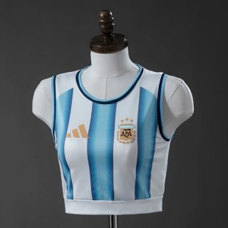 Camiseta Argentina Primera Equipación Mujer Sin Mangas 2026