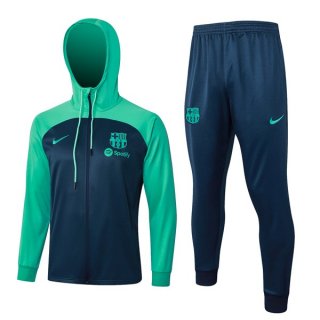 Sudadera Con Capucha Barcelona 2024 Azul 3 Sudadera Con Capucha Barcelona 2024 Azul 3